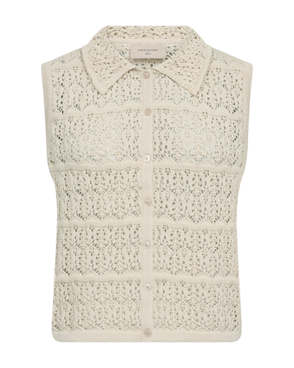 Freequent - FQFRAYA-WAISTCOAT - Moonbeam