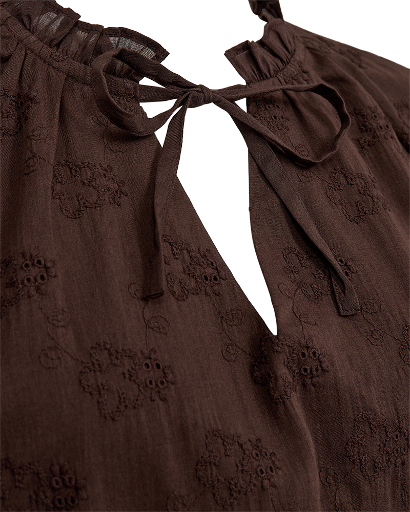 Freequent - FQIDENA-BLOUSE - Coffee Bean