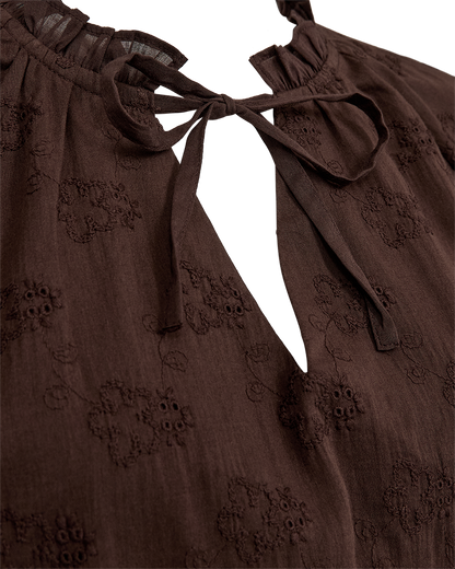 Freequent - FQIDENA-BLOUSE - Coffee Bean