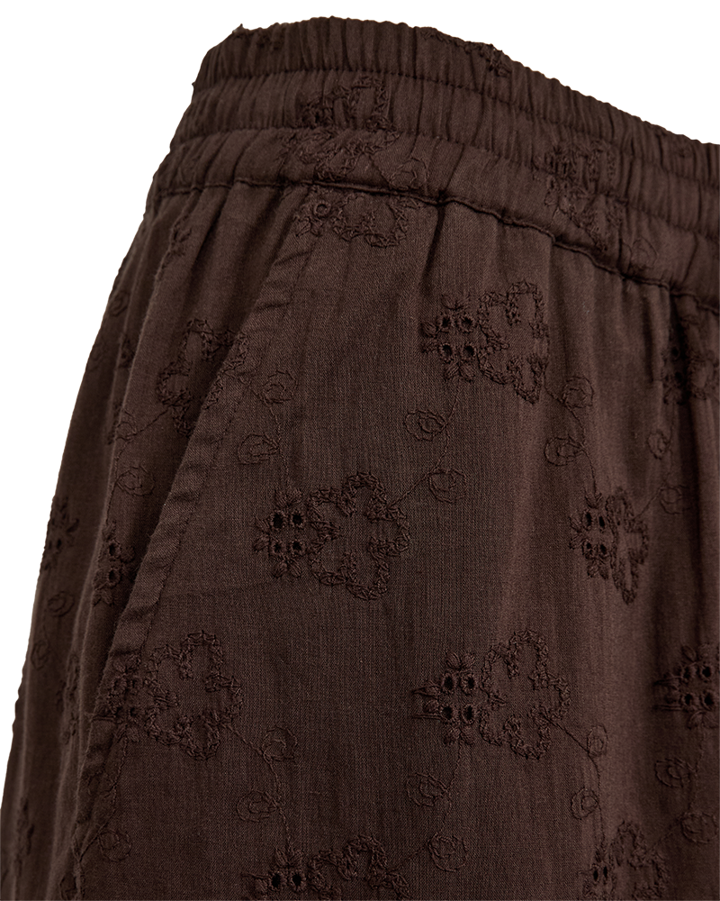 Freequent - FQIDENA-SHORTS - Coffee Bean