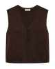 Freequent - FQGRSCALIVA-WAISTCOAT - Coffee Bean