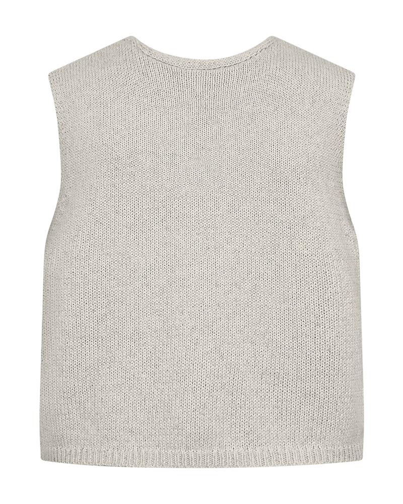 Freequent - FQGRSCALIVA-WAISTCOAT - Moonbeam Melange