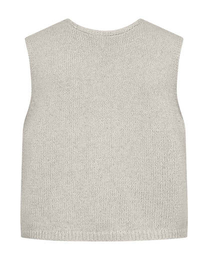Freequent - FQGRSCALIVA-WAISTCOAT - Moonbeam Melange