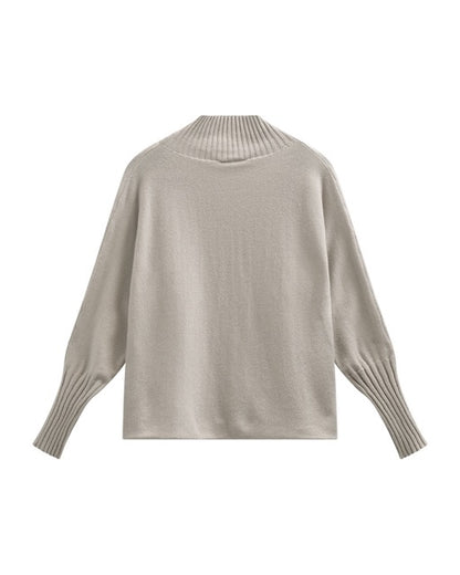 beige strik Freequent FQVISIT-PULLOVER Simply Taupe Mel.