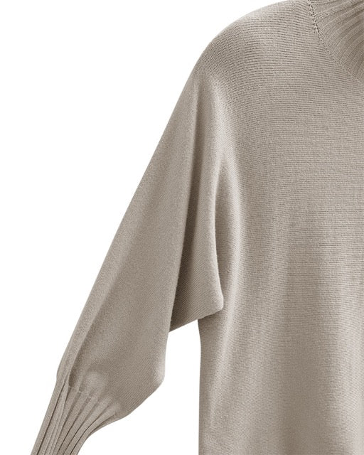 beige strik Freequent FQVISIT-PULLOVER Simply Taupe Mel.