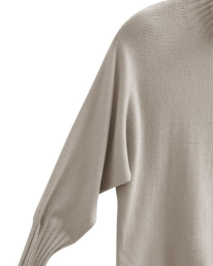 beige strik Freequent FQVISIT-PULLOVER Simply Taupe Mel.