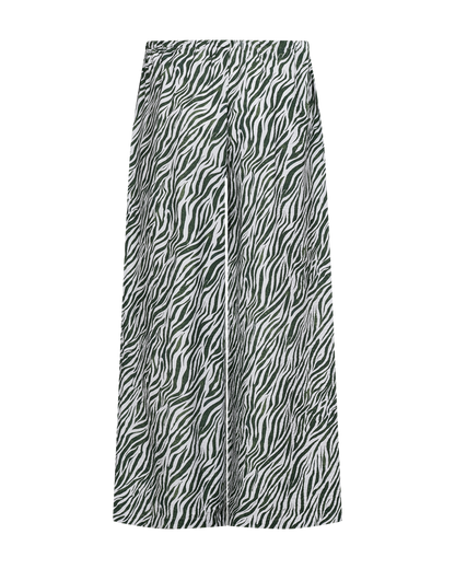 Freequent - FQMELE-PANTS - Brilliant White w. Dark Forest