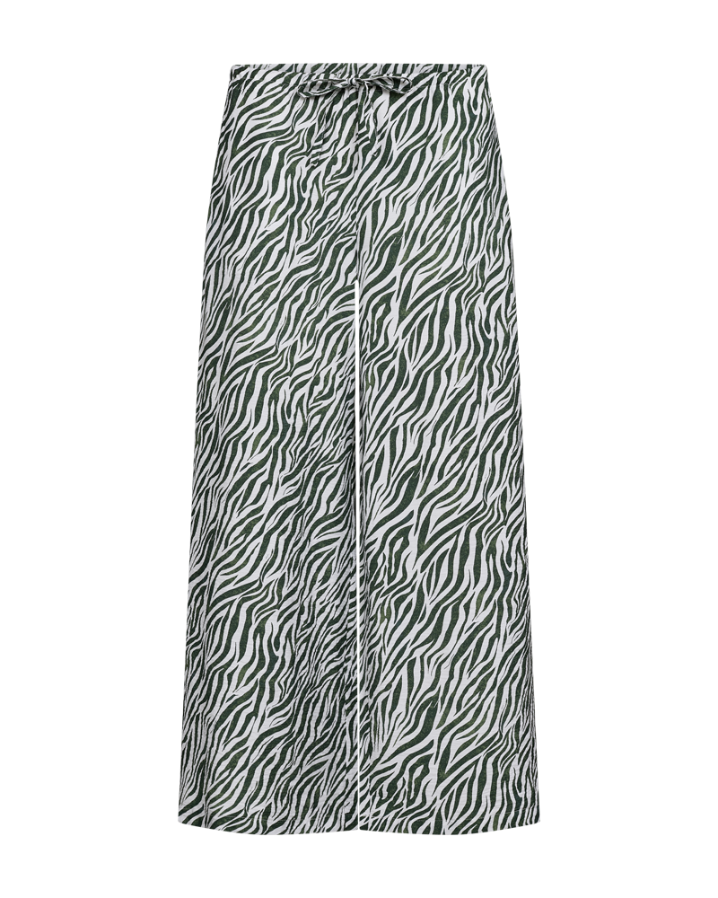 Freequent - FQMELE-PANTS - Brilliant White w. Dark Forest