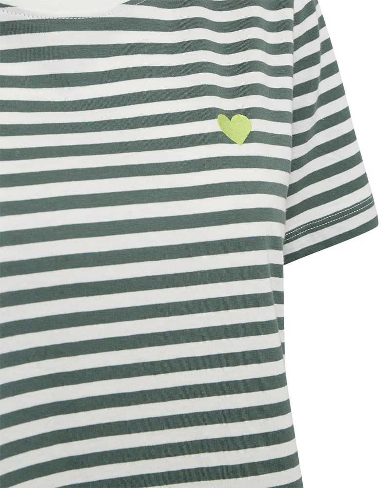 FQMIAN-TEE - STAR OFF-WHITE W. DARK FOREST