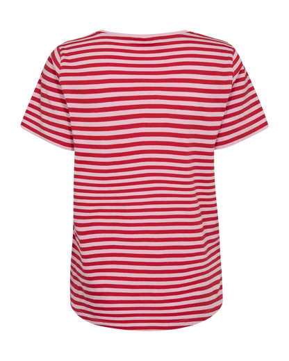 FQMIAN-TEE - SWEET LILAC W. TRUE RED