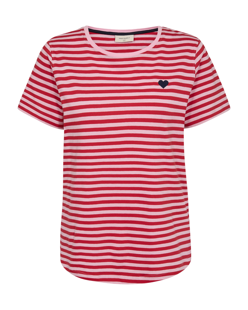 FQMIAN-TEE - SWEET LILAC W. TRUE RED