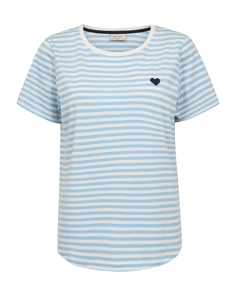 FQMIAN-TEE - STAR OFF-WHITE W. BLUE BELL