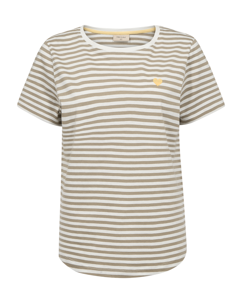 FQMIAN-TEE - STAR OFF-WHITE W. SILVER MINK