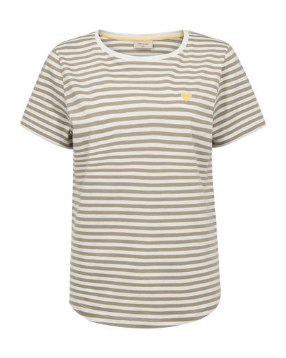 FQMIAN-TEE - STAR OFF-WHITE W. SILVER MINK