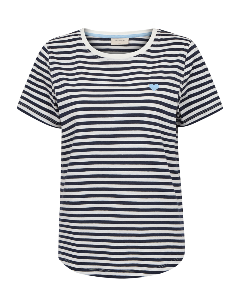 FQMIAN-TEE - STAR OFF-WHITE W. NAVY BLAZER