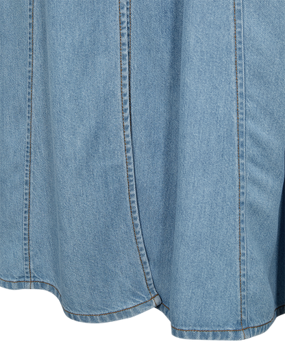 FQMILO-SKIRT - MEDIUM BLUE DENIM