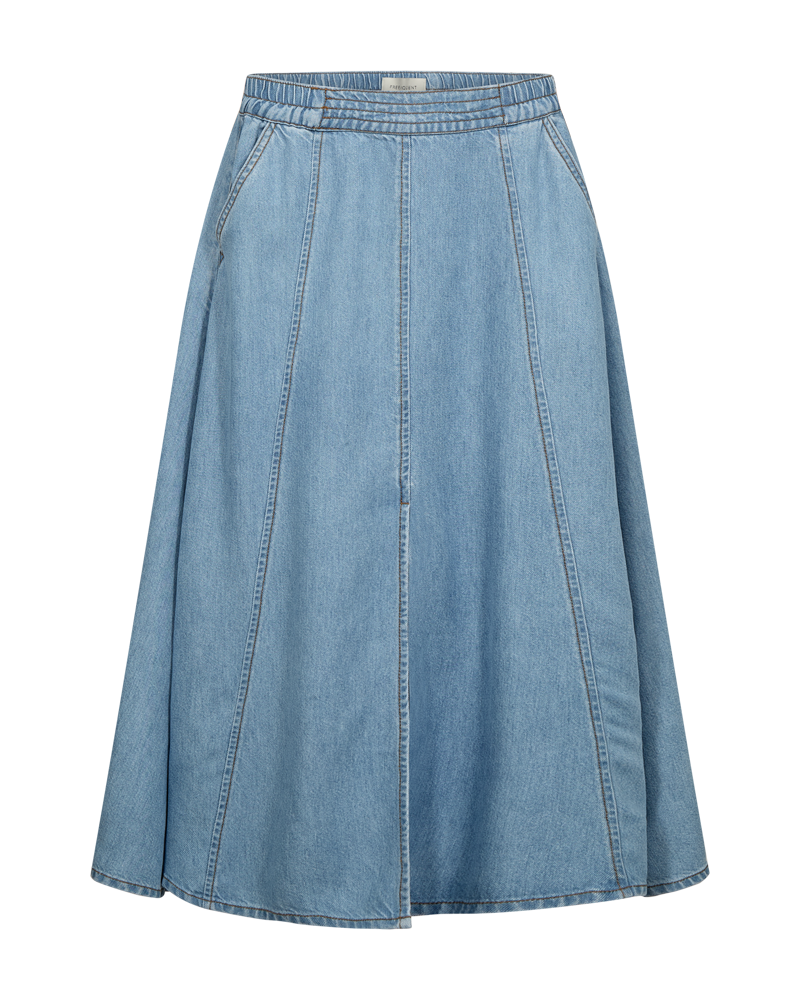 FQMILO-SKIRT - MEDIUM BLUE DENIM