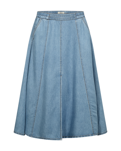 FQMILO-SKIRT - MEDIUM BLUE DENIM