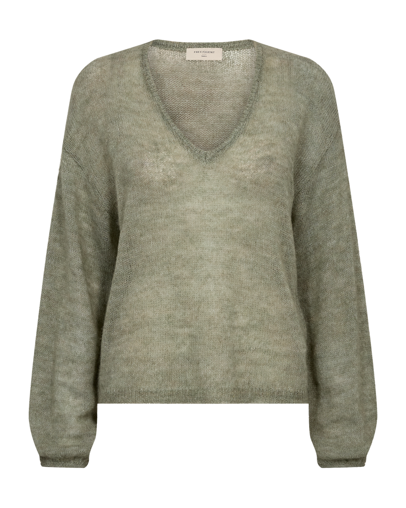 Freequent - FQDIDO-PULLOVER - Iceberg Green Melange
