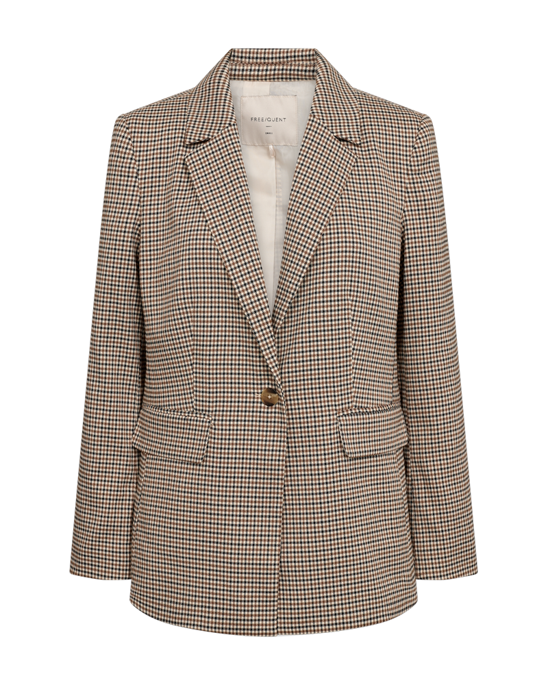 Freequent - FQSANDY-JACKET - Moonbeam w. Black