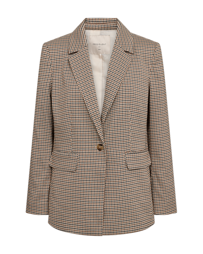 Freequent - FQSANDY-JACKET - Moonbeam w. Black