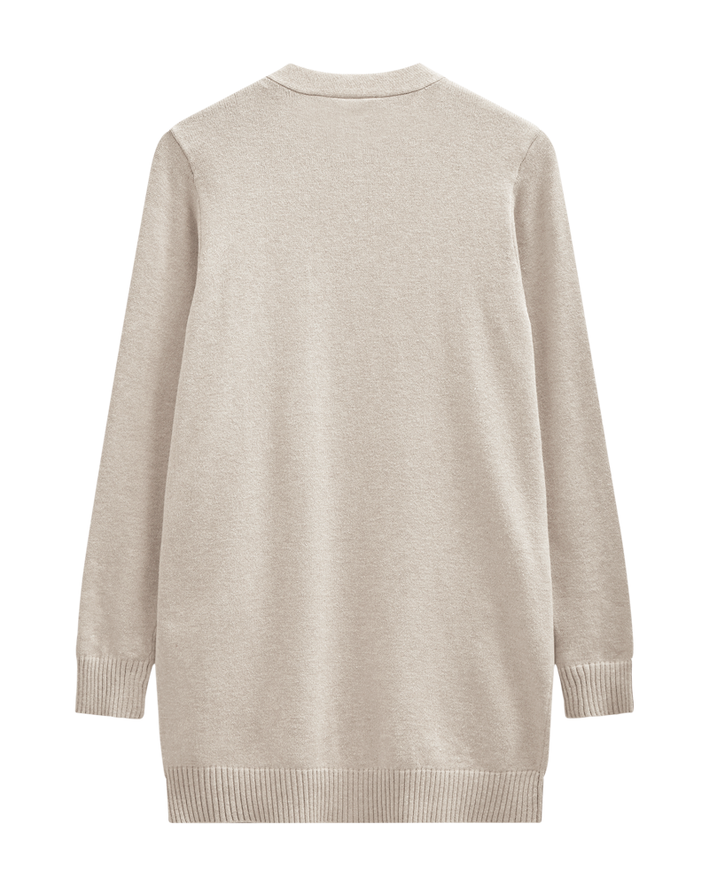 FQAGNES-CARDIGAN - Moonbeam melange