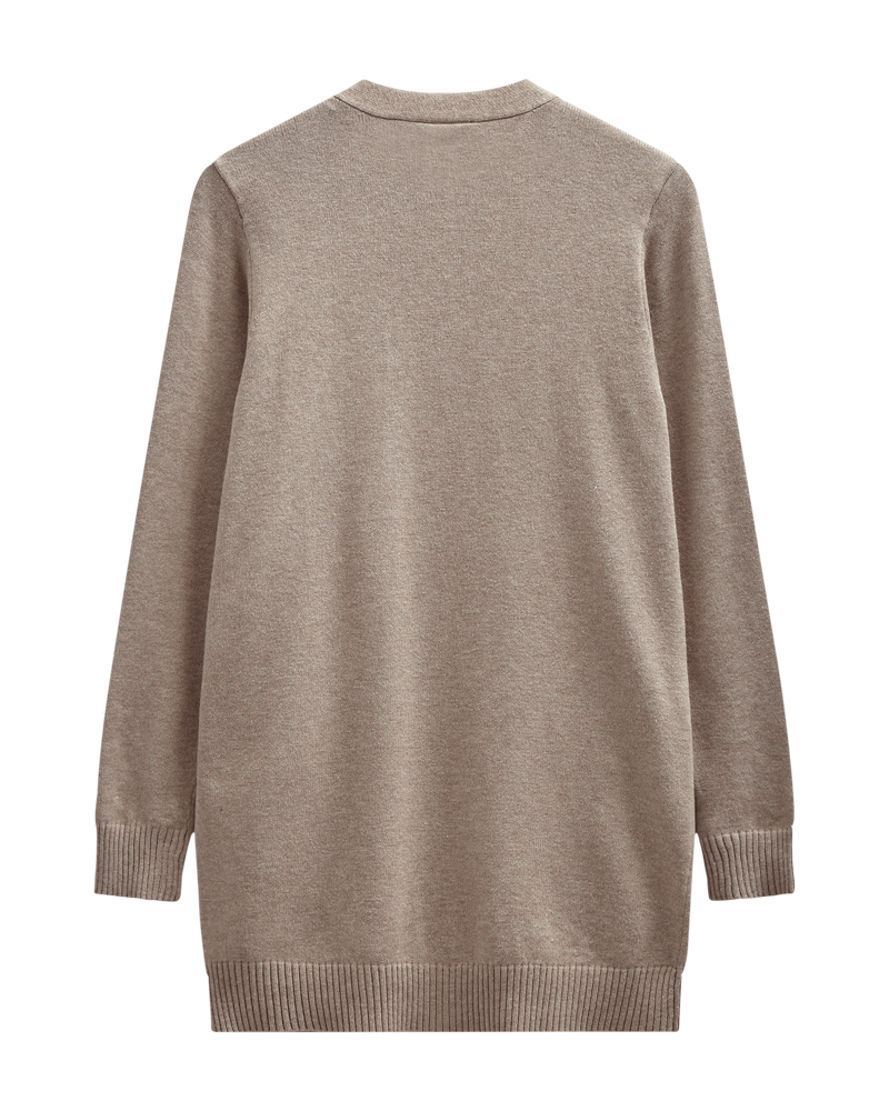 FQAGNES-CARDIGAN - Silver Mink