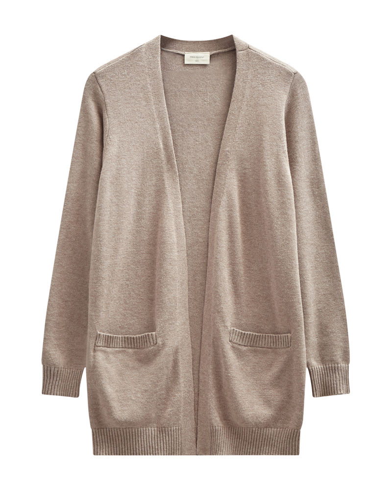 FQAGNES-CARDIGAN - Silver Mink
