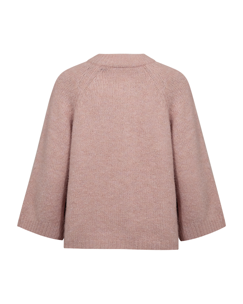 Freequent - FQGRSLULU-CARDIGAN - PALE MAUVE MELANGE