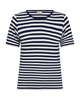 Freequent - FQLIANA-TEE - Navy Blazer w. Star Off-white