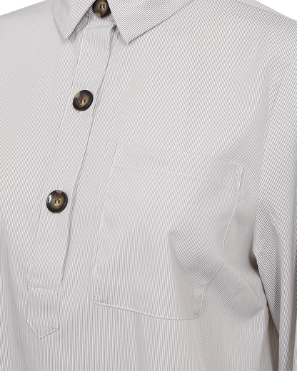 Freequent - FQFLYNA-SHIRT - Star Off-white w. Morel