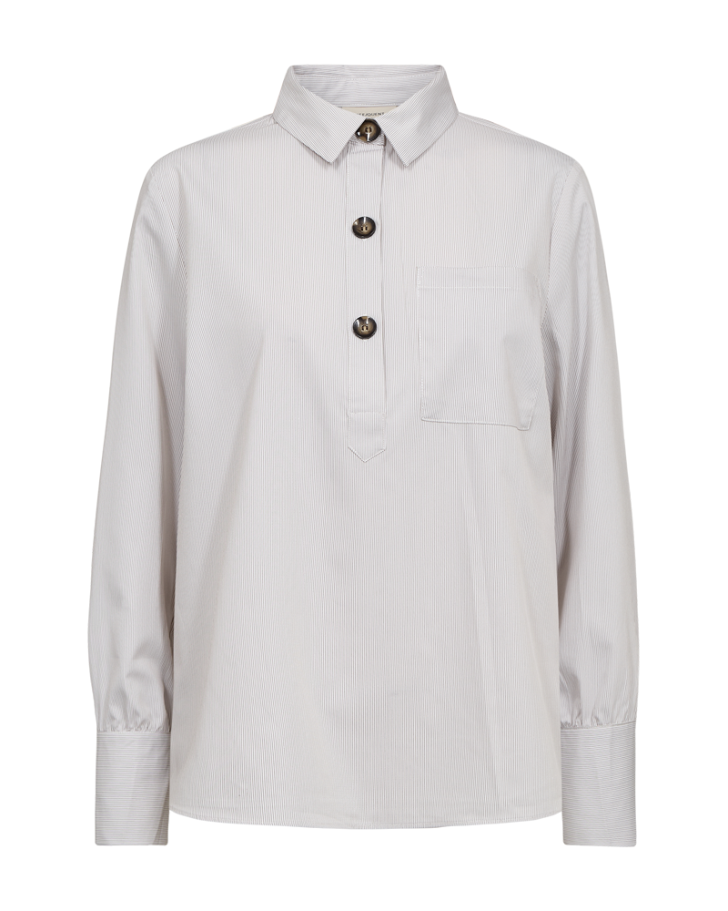 Freequent - FQFLYNA-SHIRT - Star Off-white w. Morel