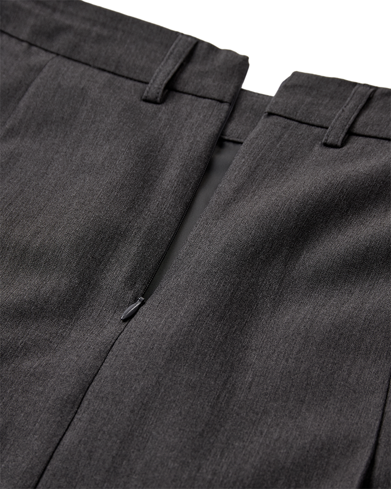Freequent - FQVIKA-SKIRT - Dark Grey Melange