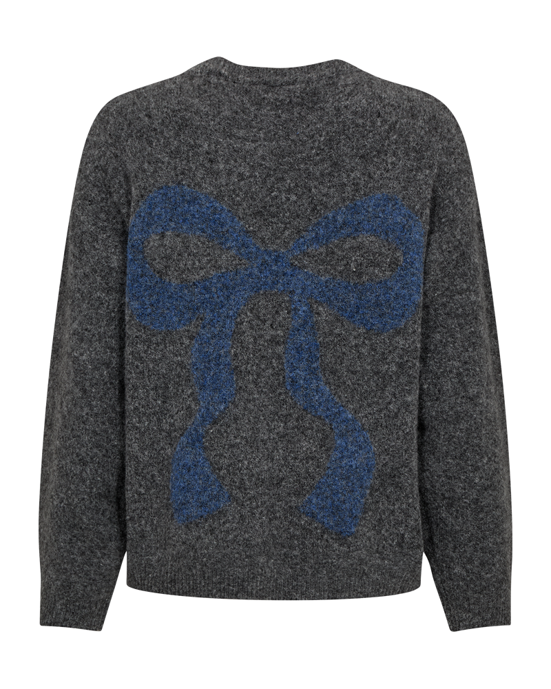 Freequent - FQNOMAS-PULLOVER - Light Char Mel w Vint Indi Mel