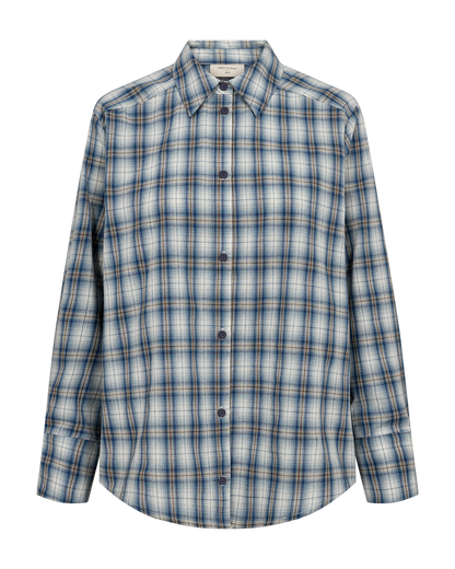 Freequent - FQMIKA-SHIRT - STAR OFF-WHITE W. NAVY BLAZER