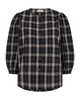 Freequent - FQNERISSA-BLOUSE - NAVY BLAZER W. SILVER MINK