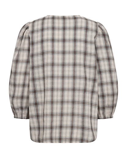 Freequent - FQNERISSA-BLOUSE - MOONBEAM W. CHAMBRAY BLUE