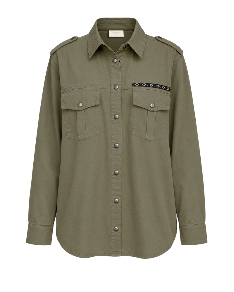 Freequent - FQTALA-JACKET - OLIVE NIGHT