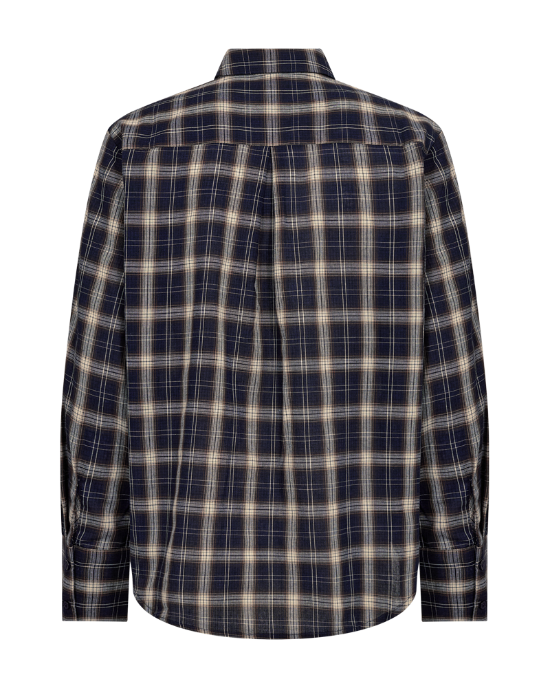 Freequent - FQNERISSA-SHIRT - NAVY BLAZER W. SILVER MINK