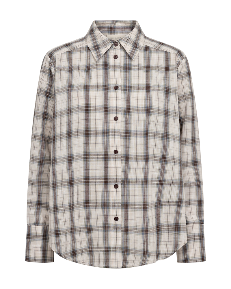 Freequent - FQNERISSA-SHIRT - MOONBEAM W. CHAMBRAY BLUE