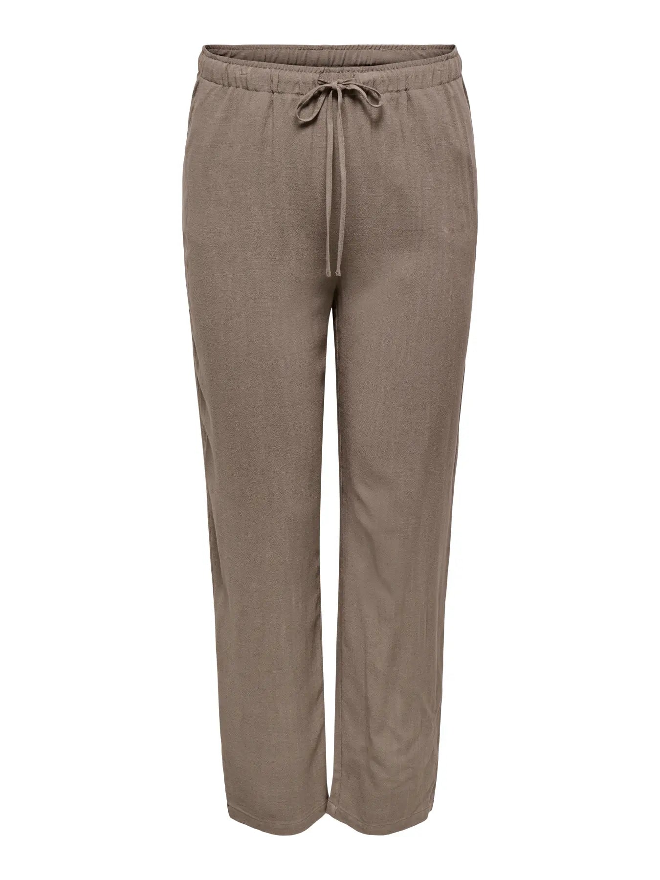 ONLY Carmakoma CARSIESTA HW PULL-UP LINEN PNT | Walnut