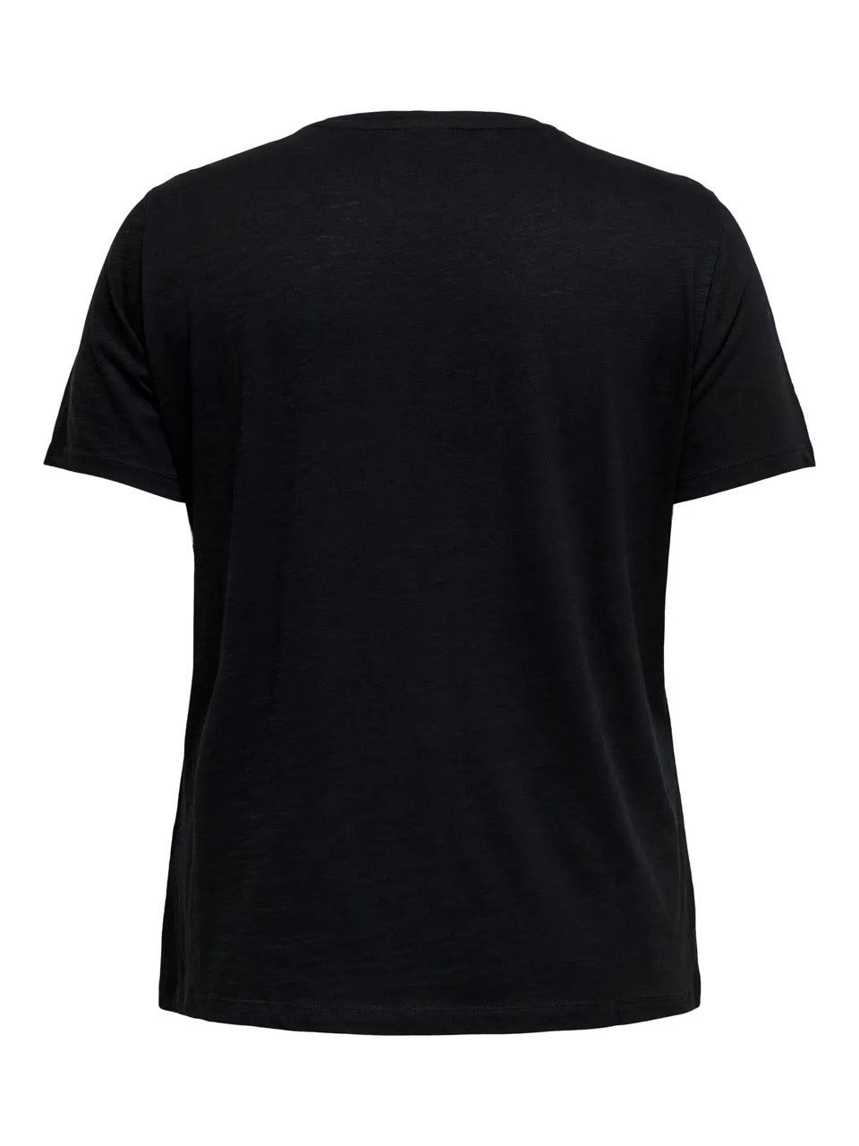 sort t-shirt med print. ONLY Carmakoma CARKITA Tee Black cherry bow