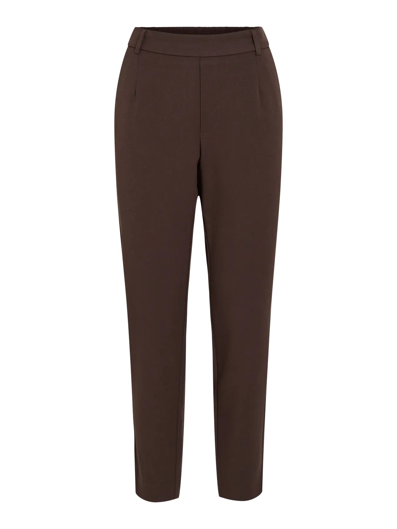 VILA VIVARONE HW SLIM PANT | Coffee Bean