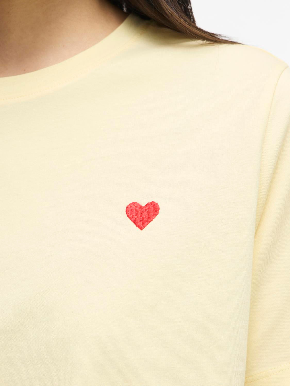 Vila - Vivora - T-shirt - Pastel Yellow