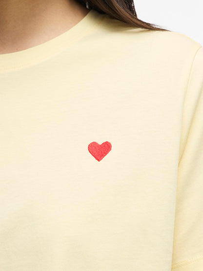 Vila - Vivora - T-shirt - Pastel Yellow