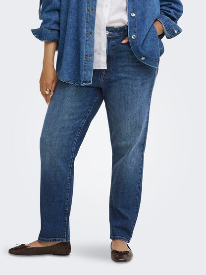 Only Carmakoma - Caremily - Jeans - Dark blue denim
