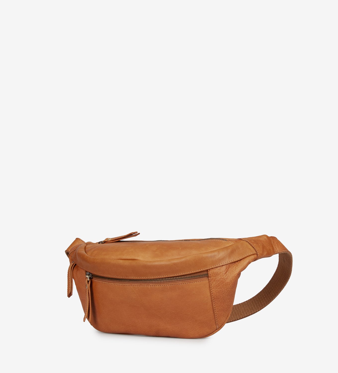 TREATS Cognac Rita Leather Bumbag