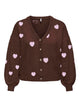 Only Carmakoma - Carrica - Cardigan - Coffee Bean