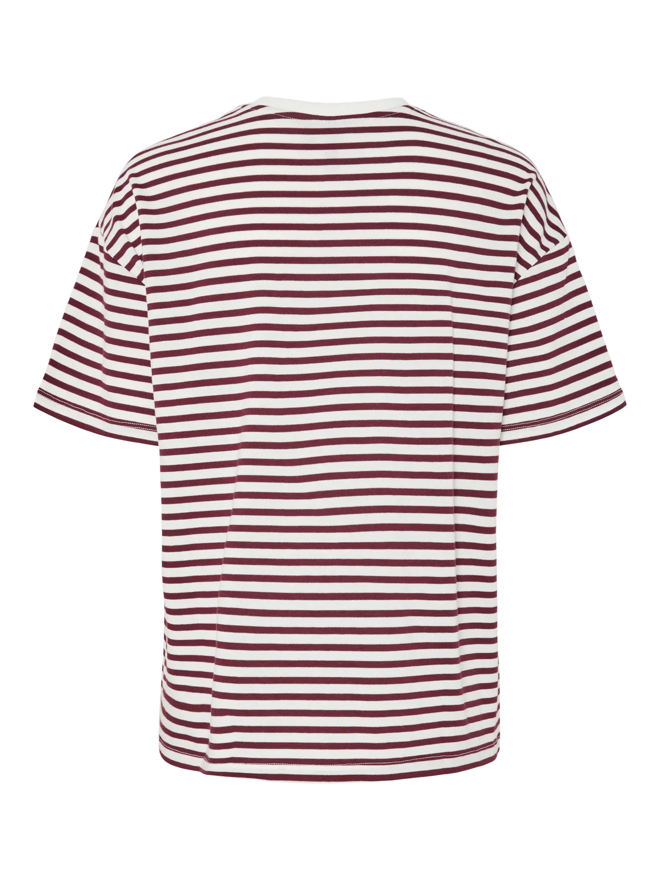 PIECES PCSADIE 2/4 TEE JRS | Cloud Dancer Tawney port