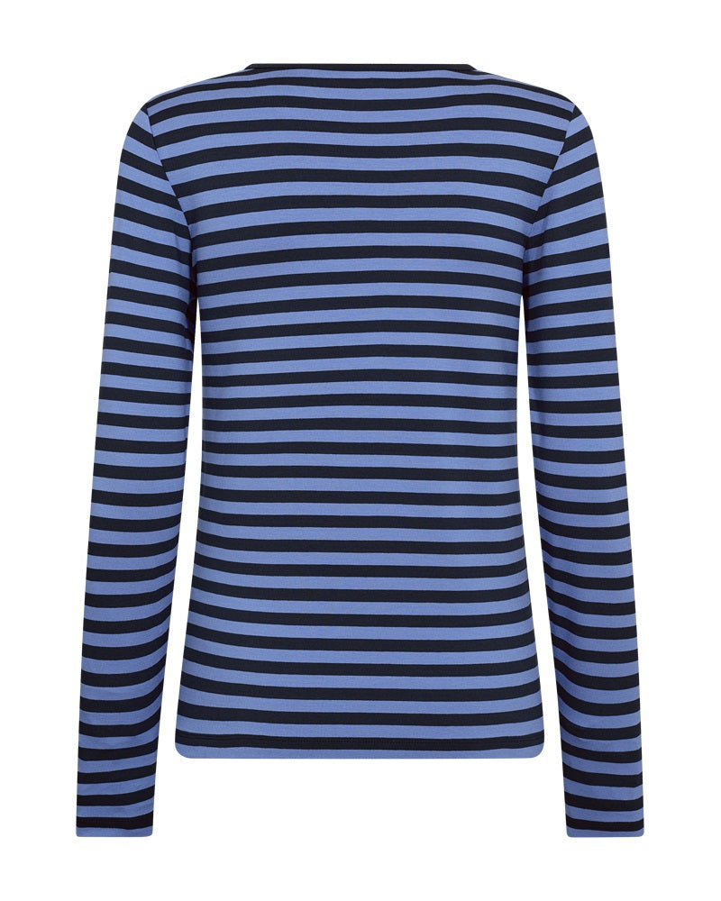 Freequent FQLIANA-TEE Bluse | Salute w. Wedgewood